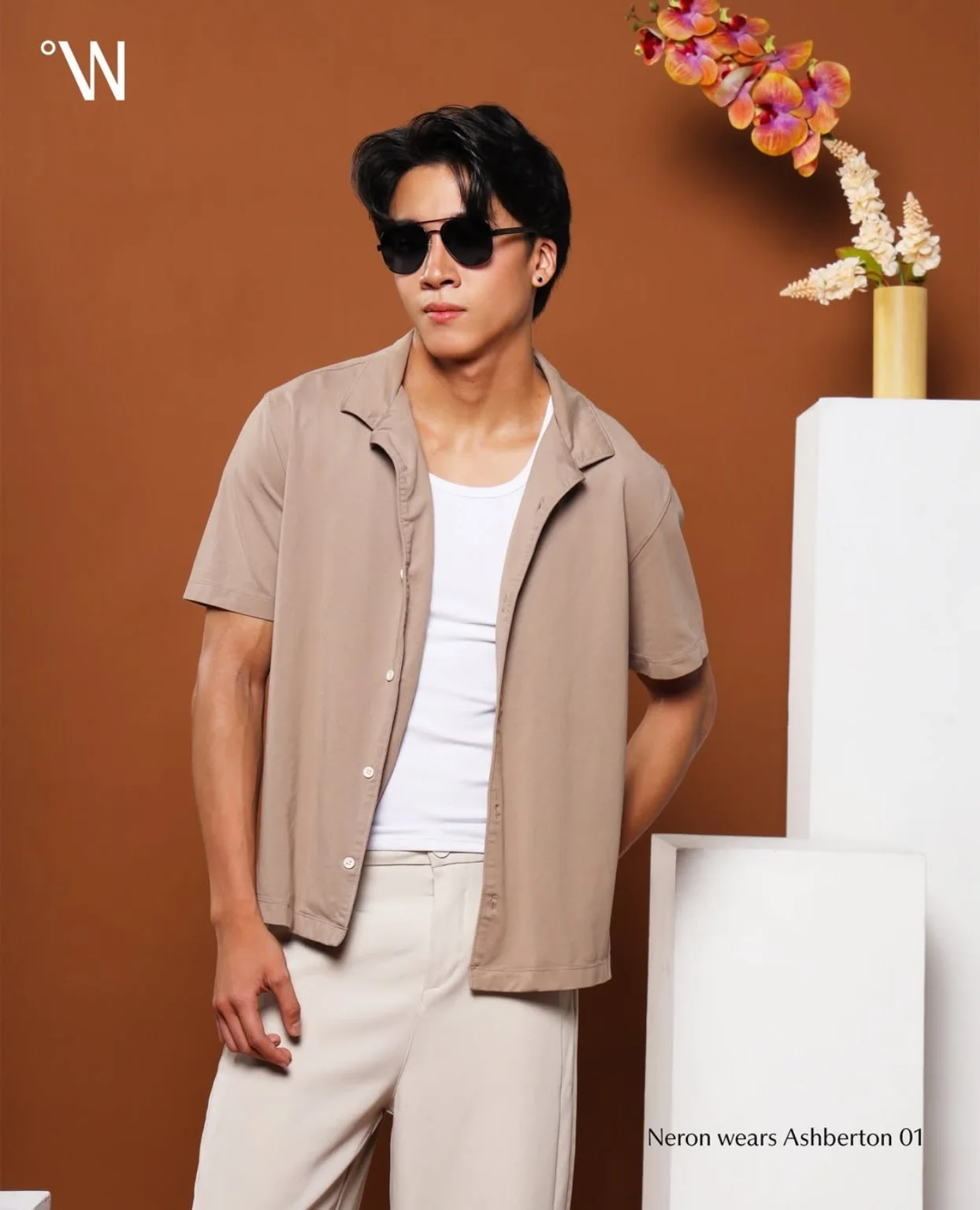 WODD eyewear campaign featuring Neron Zach